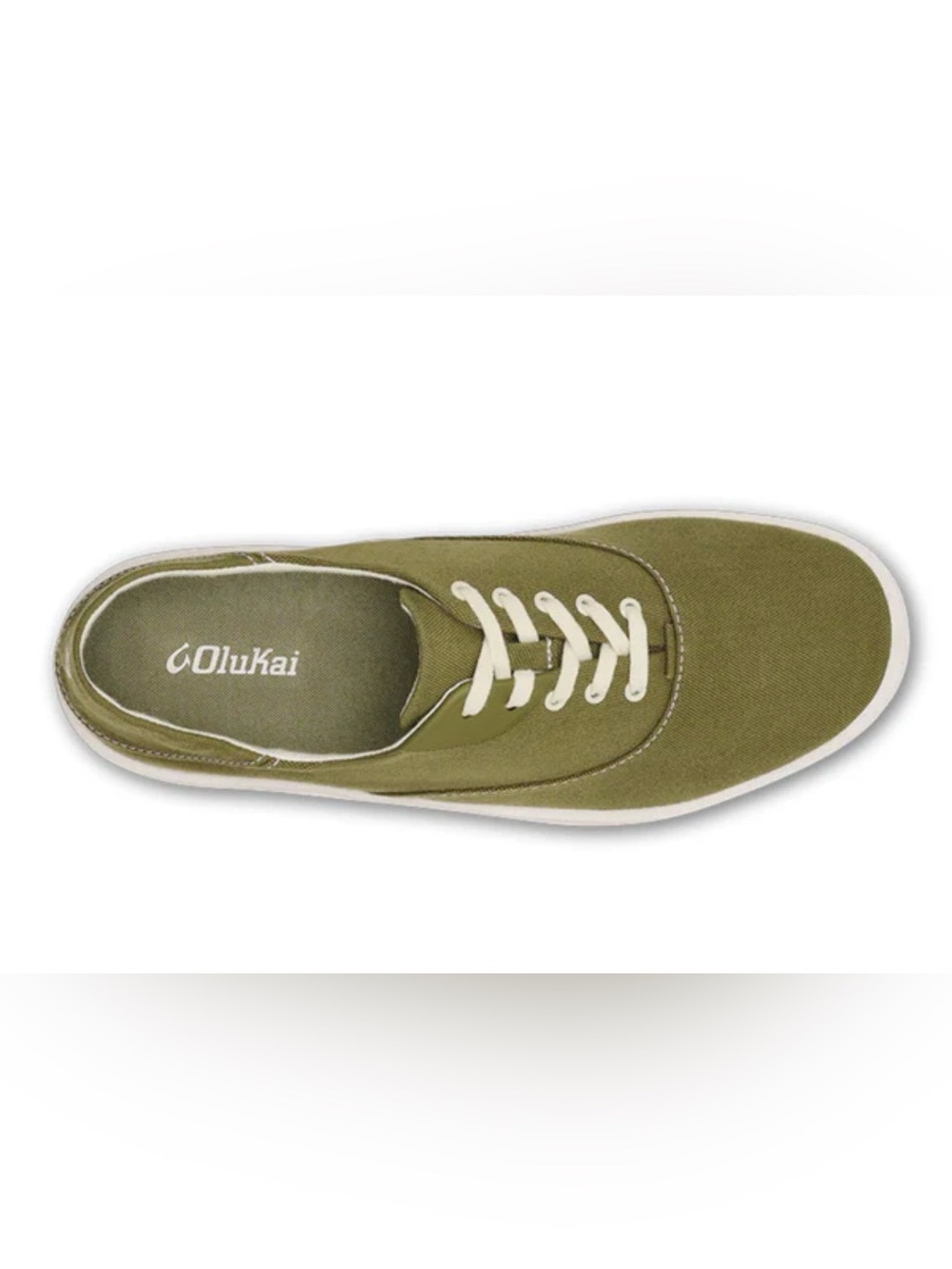 OluKai Tradewinds Everyday Lace-Up Sneakers Desert Moss Green, NWT Men’s Size 12 - Picture 2 of 13